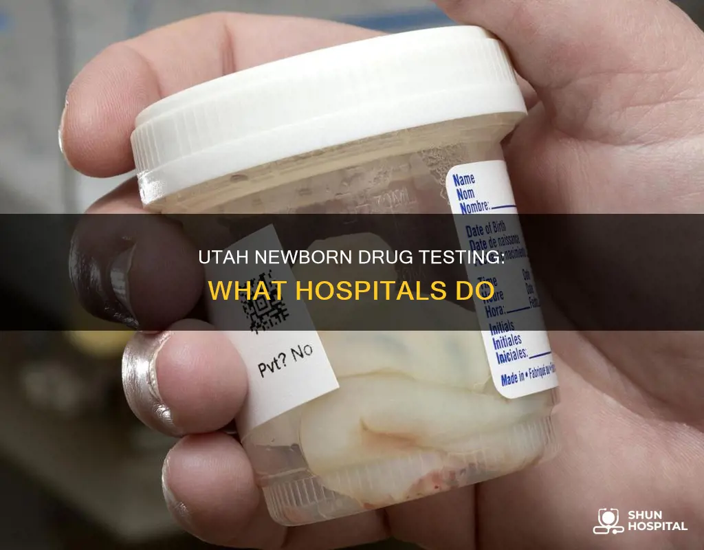 do hospitals drug test newborns in utah