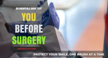 Hospitals: Drug Testing Before Surgery?