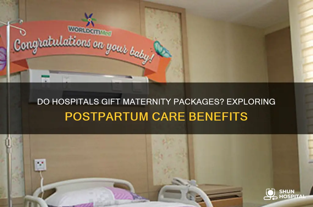 do hospitals gift maternitt