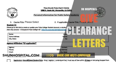 Do Hospitals Provide Medical Clearance Letters? Understanding the Process