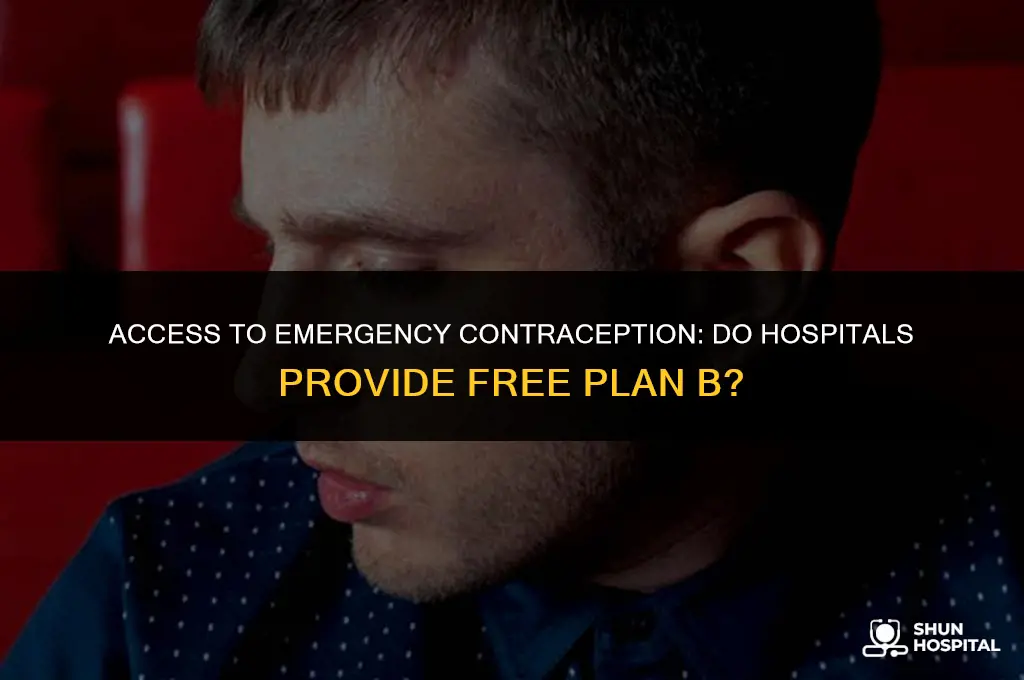 do hospitals give free plan b