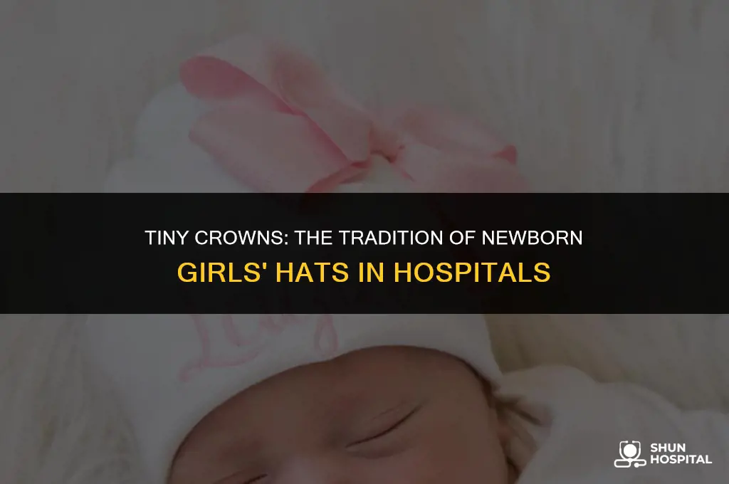 do hospitals give newborn girl hats