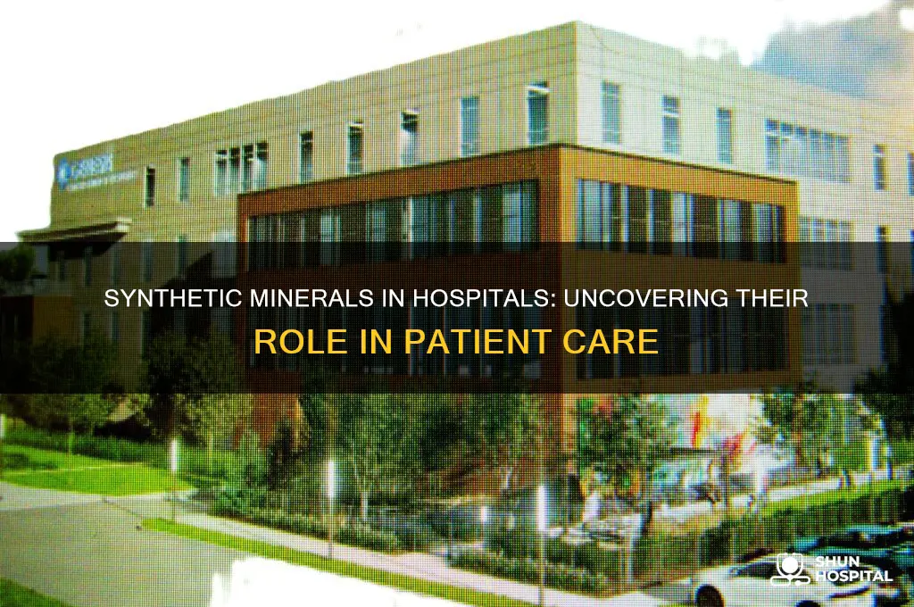 do hospitals give synthetic minerals