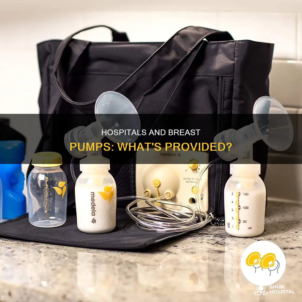 do hospitals give you a breast pump