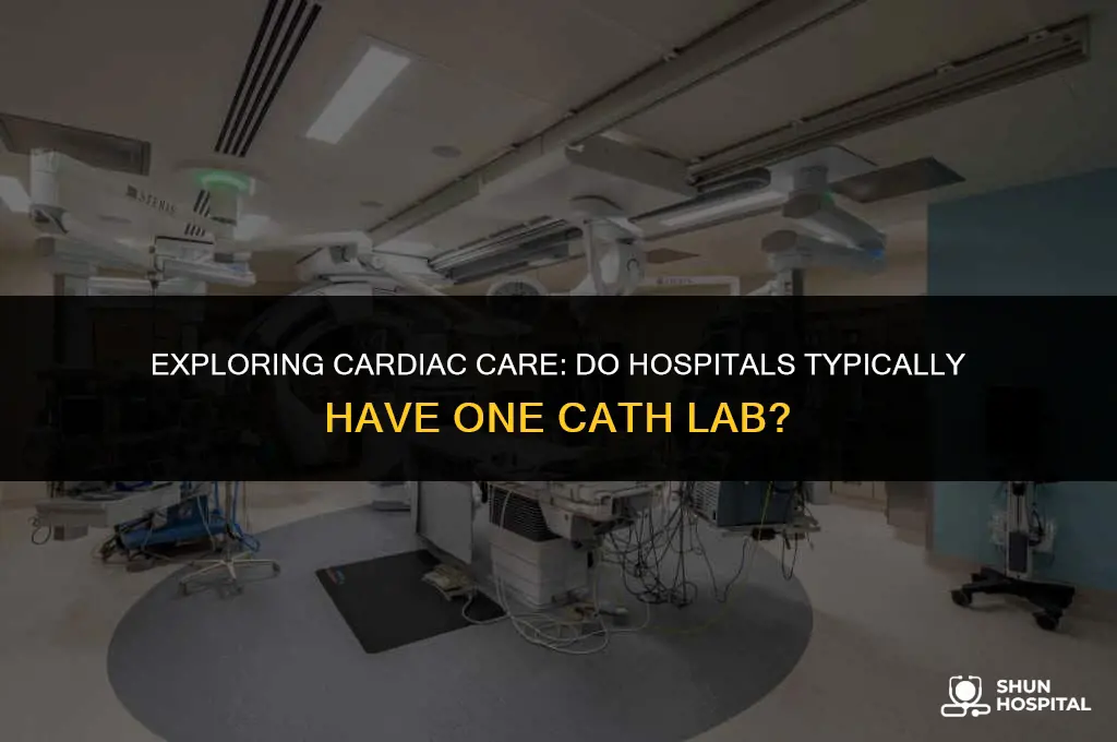 do hospitals have 1 cath lab