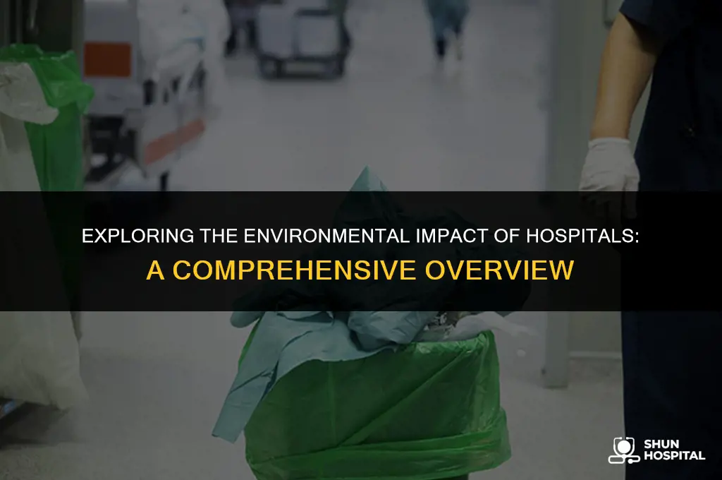 do hospitals have an environmental health