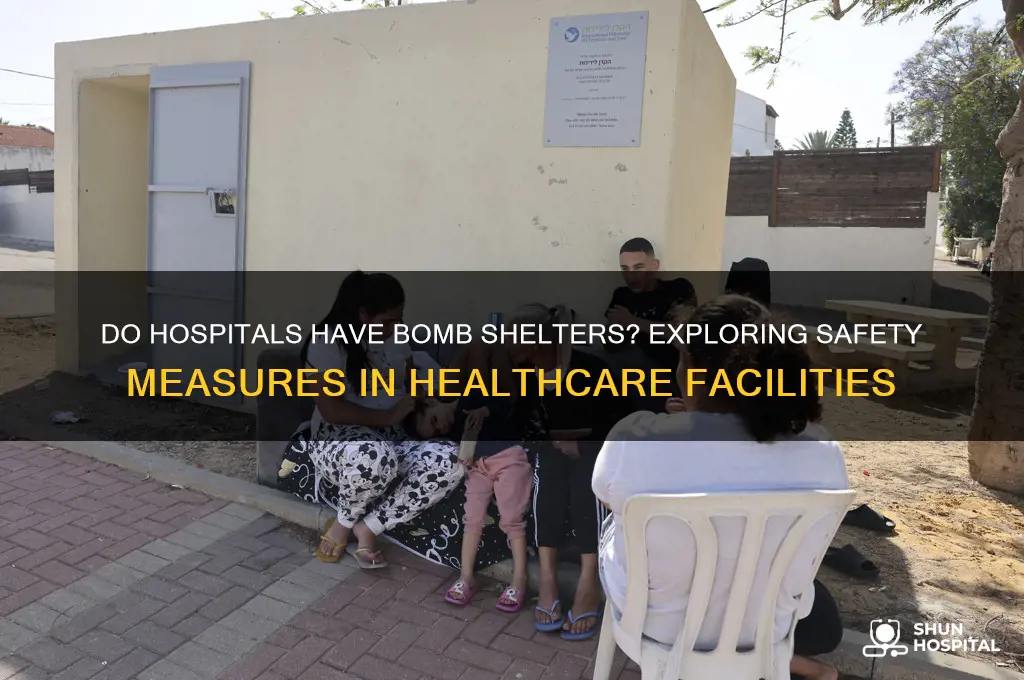 do hospitals have bomb shelters