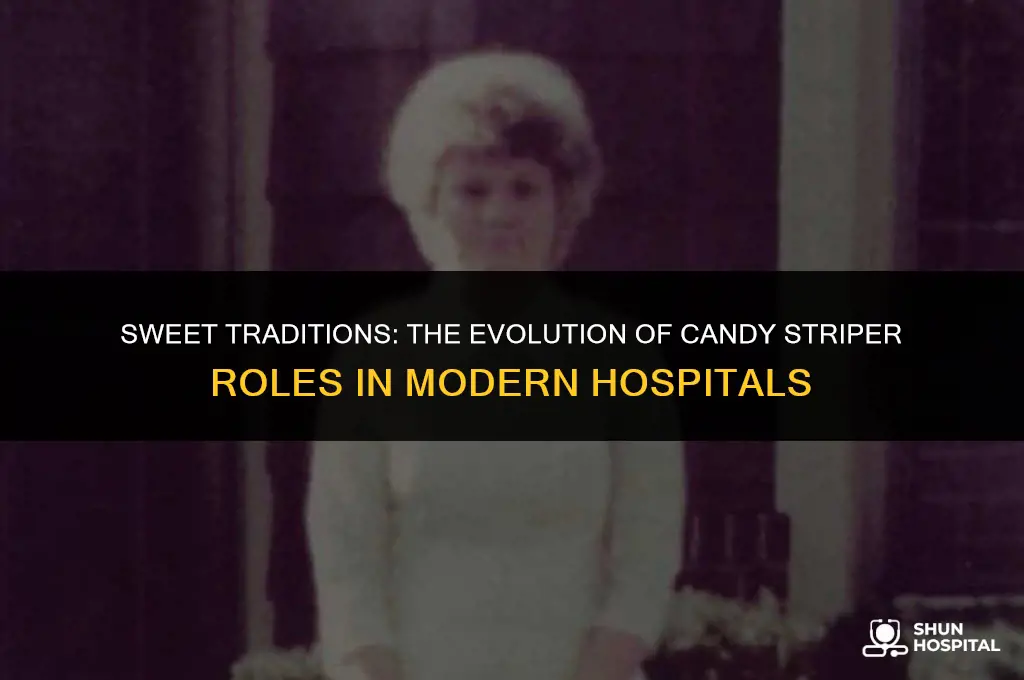 do hospitals have candy stripers anymore