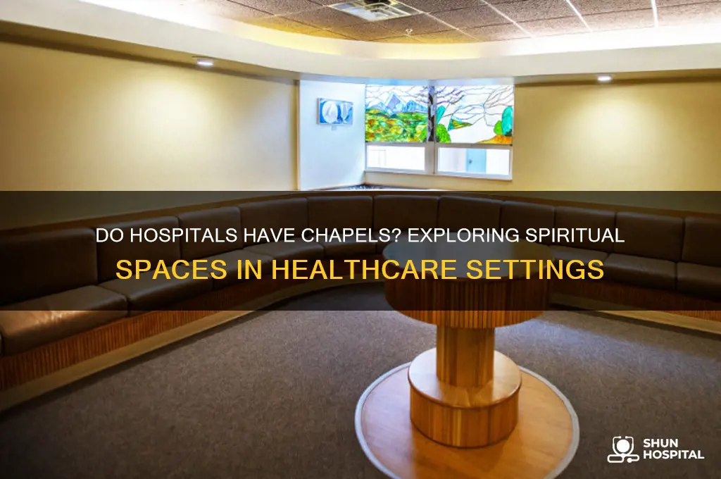 do hospitals have chapels