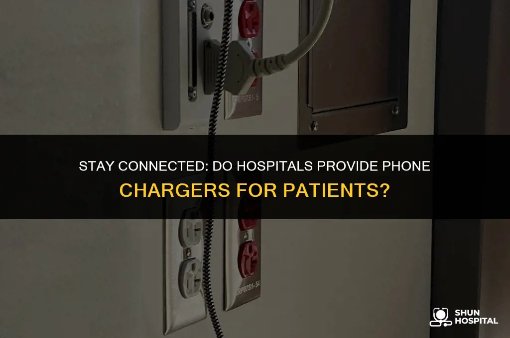 do hospitals have chargers for phones