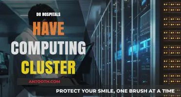Do Hospitals Utilize Computing Clusters for Advanced Data Processing?