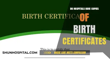 Hospitals and Birth Certificates: What's the Connection?