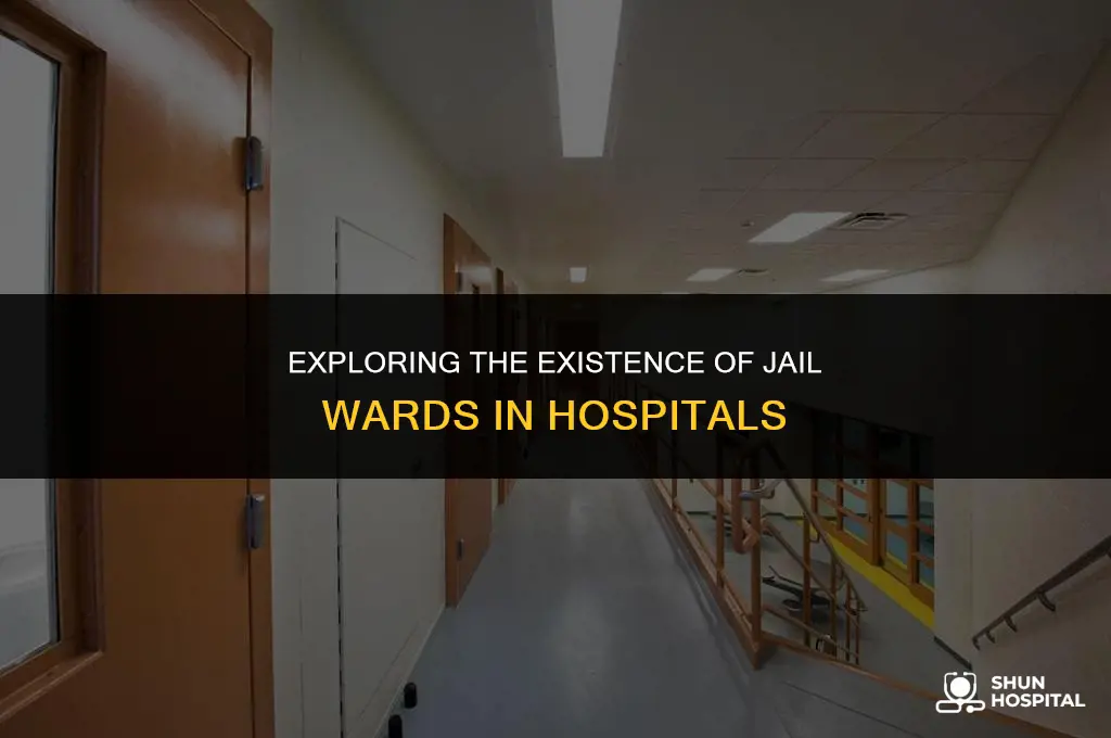 do hospitals have dedicated jail wards
