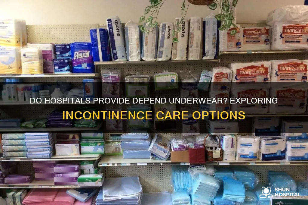 do hospitals have depends