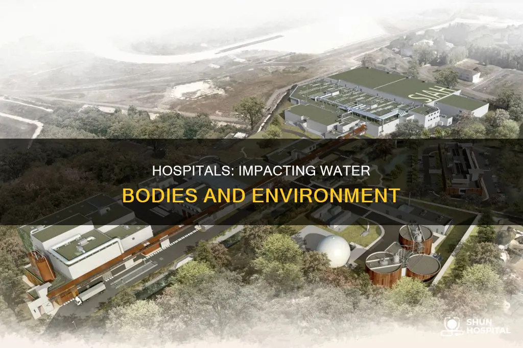 do hospitals have effects on water bodies