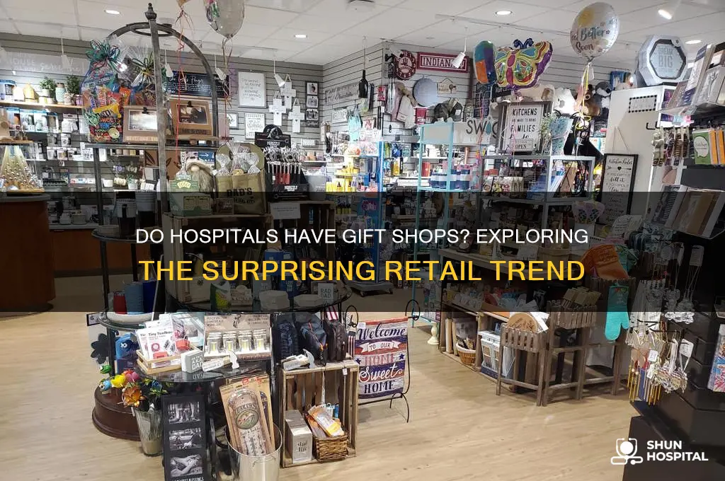 do hospitals have gift shops