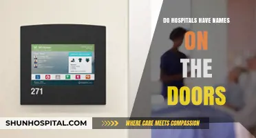 Hospital Door Names: What's the Story?