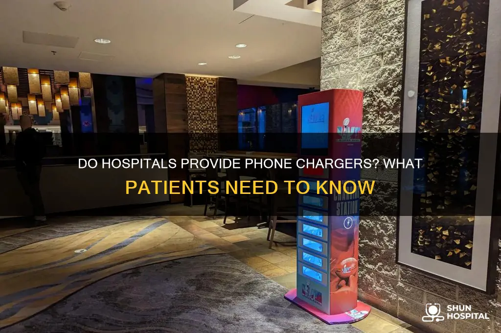 do hospitals have phone chargers