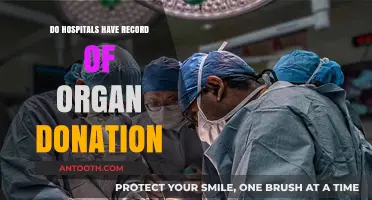 Hospitals and Organ Donation: Records and Registration
