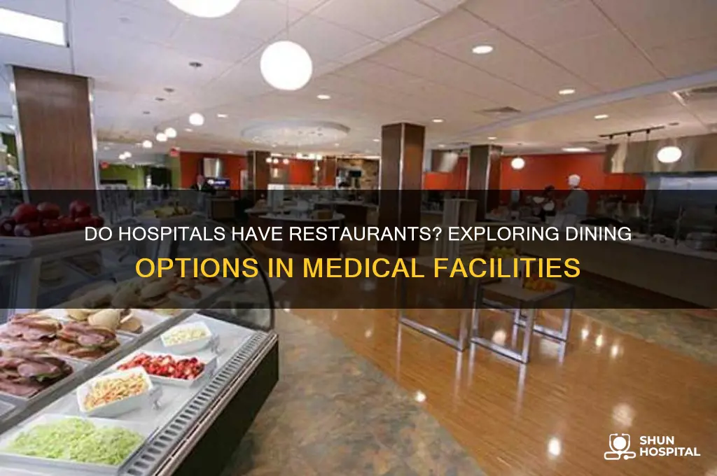 do hospitals have restruants