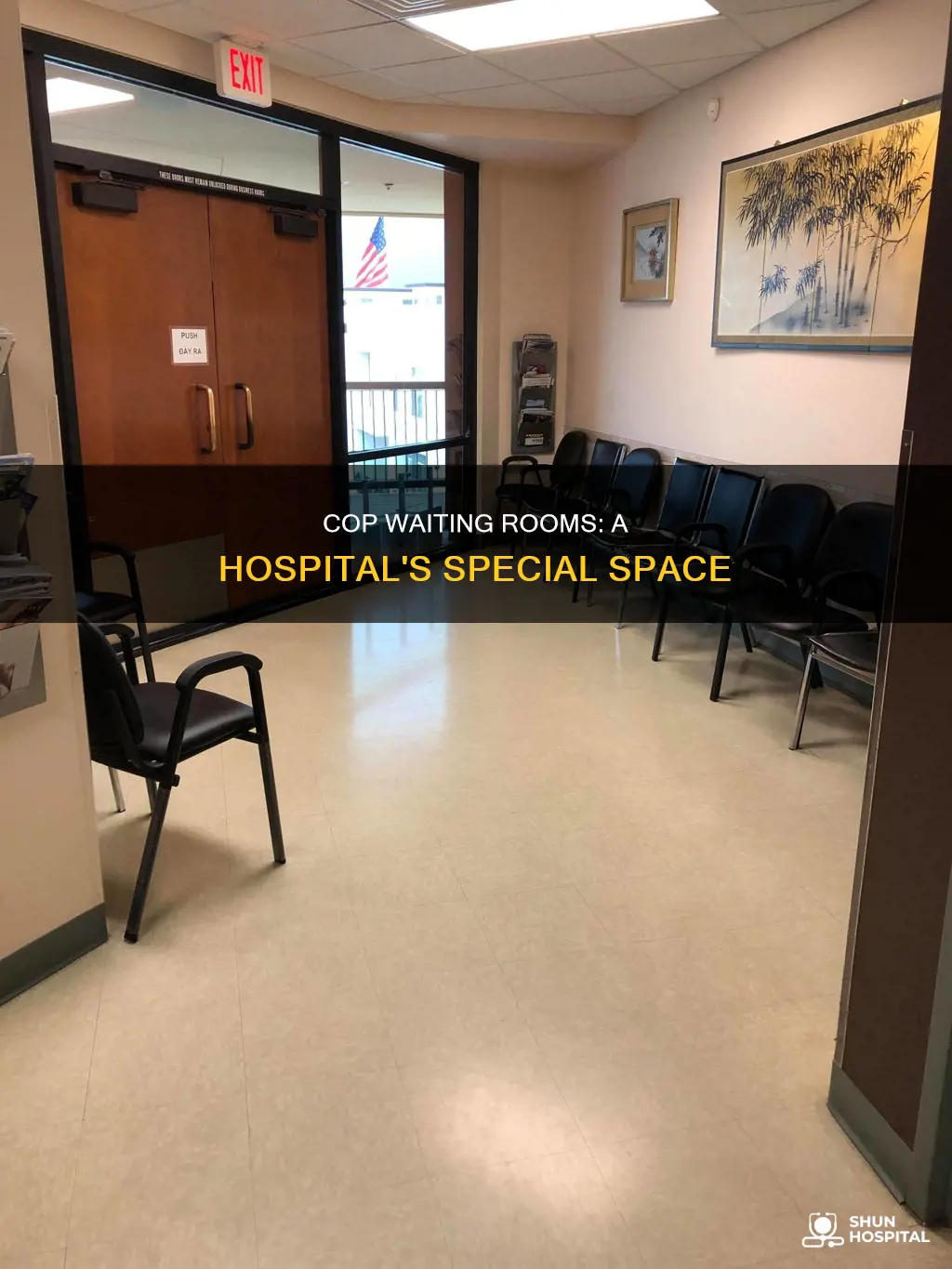 do hospitals have special cop waiting rooms