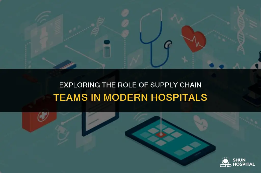 do hospitals have supply chain team
