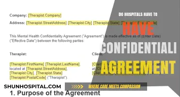 Hospitals' Confidentiality: What's the Legal Agreement?