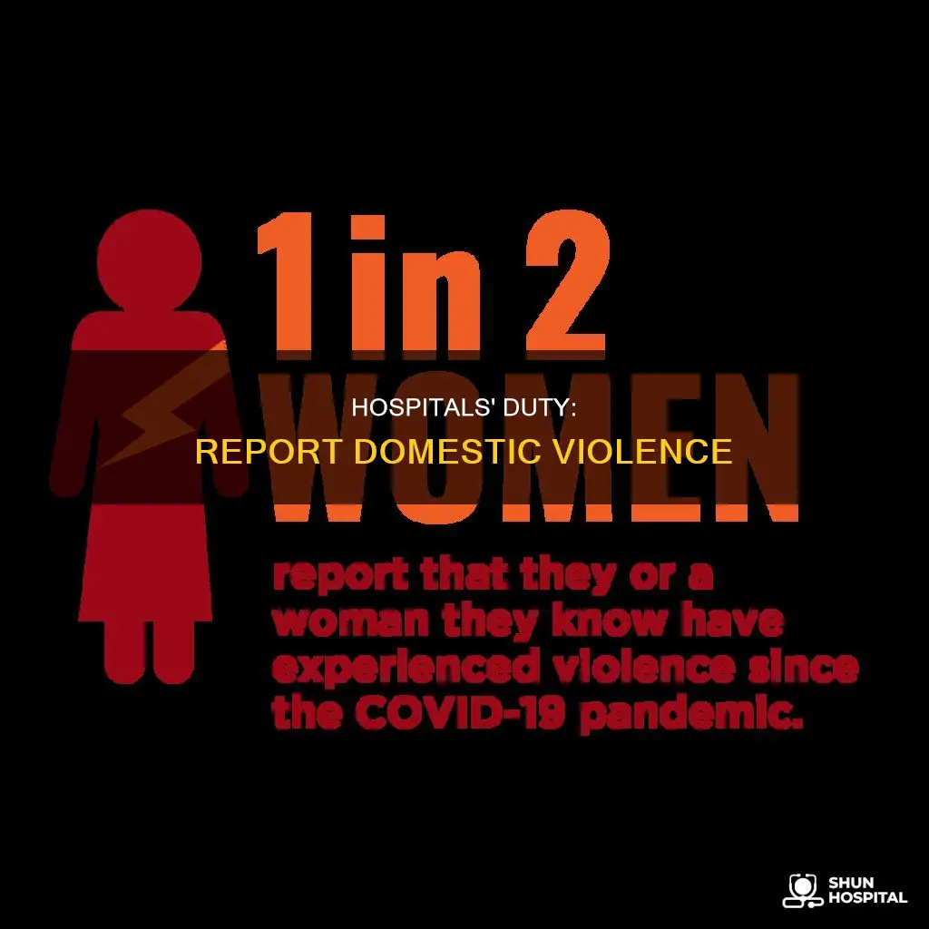 do hospitals have to report domestic violence