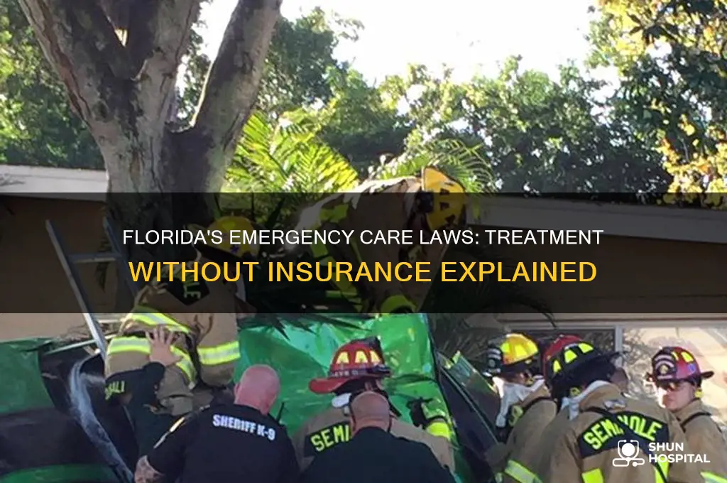 do hospitals have to treat you without insurance florida