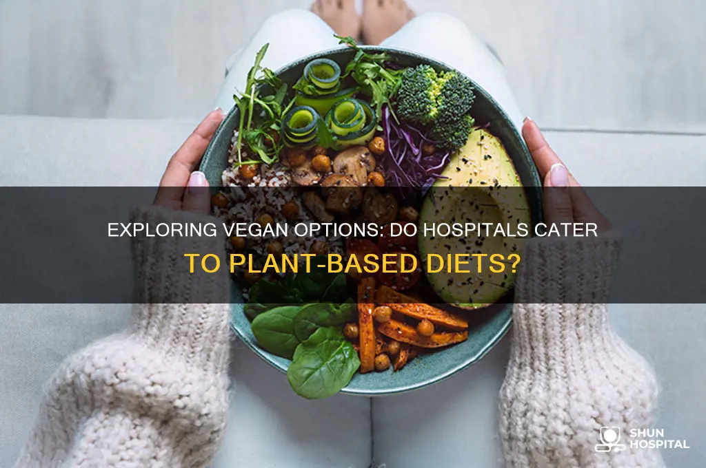 do hospitals have vegan food