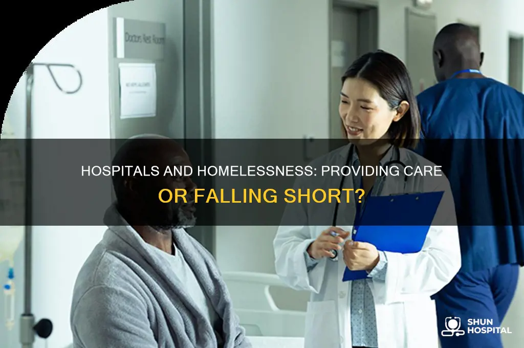 do hospitals help homeless