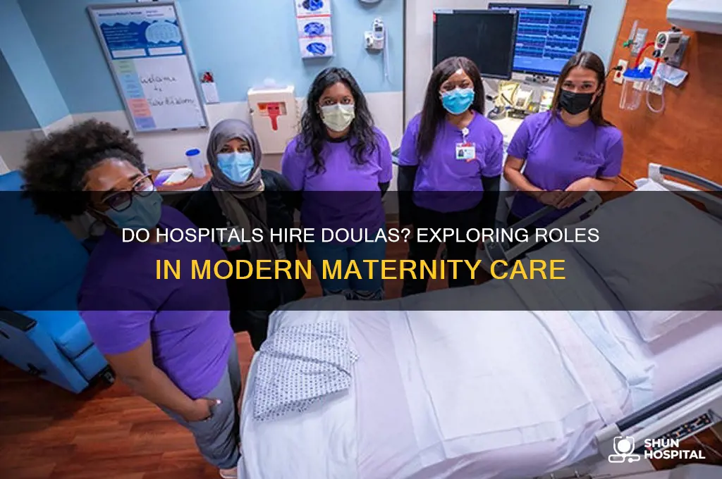 do hospitals hire doulas