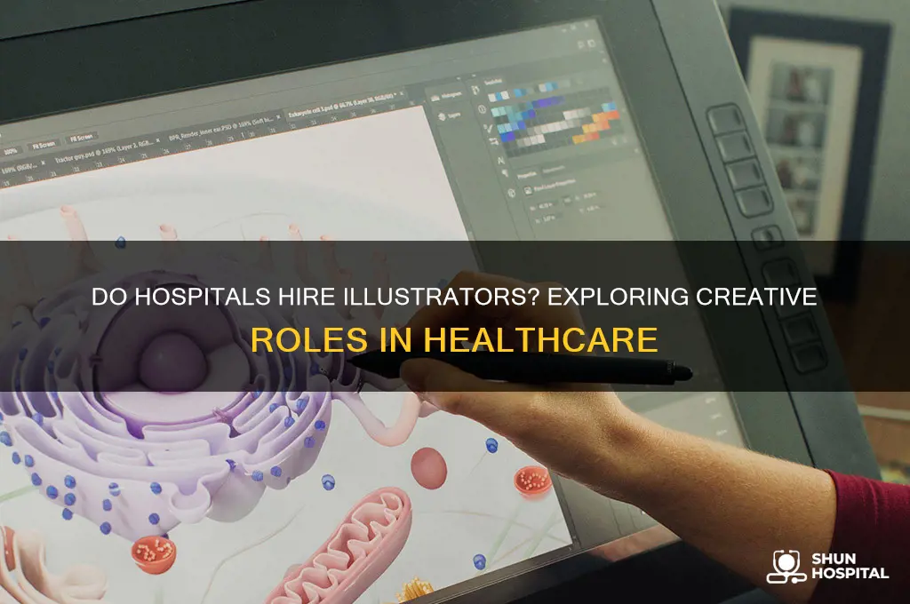 do hospitals hire illustrators