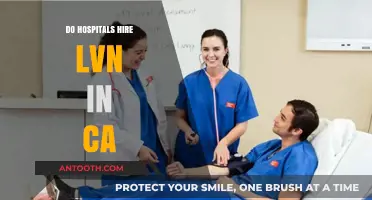 Exploring LVN Employment Opportunities in California Hospitals