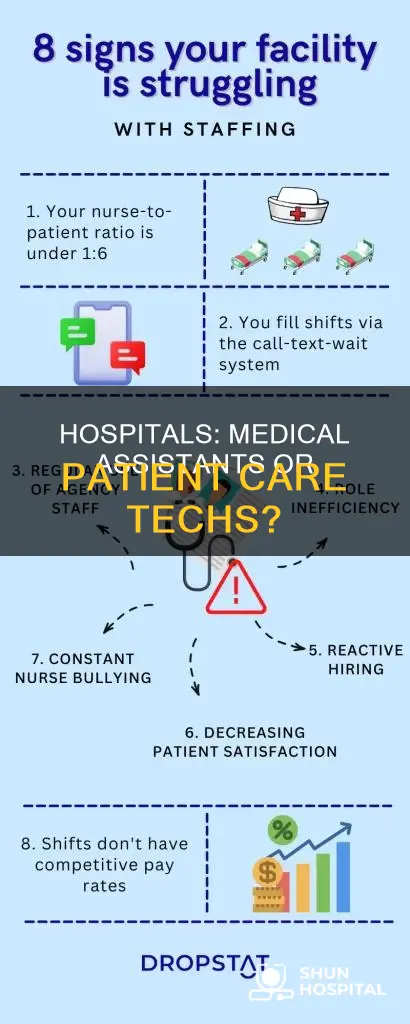 do hospitals hire pct or medical assistant