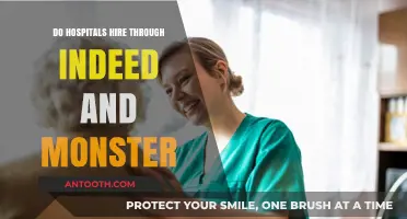 Hospitals Hiring: Indeed and Monster Job Boards