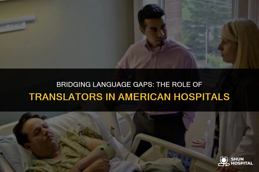 do hospitals in america hire translators