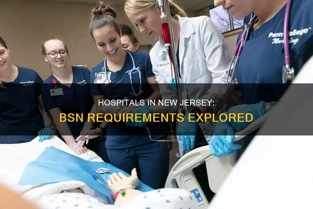 do hospitals in new jampshore require bsn