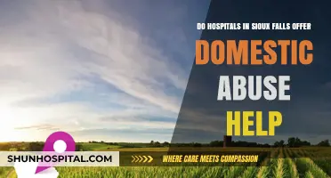 Sioux Falls Hospitals: Domestic Abuse Support and Resources Available?