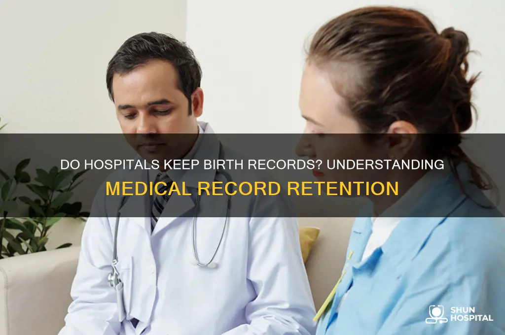 do hospitals keep birth records