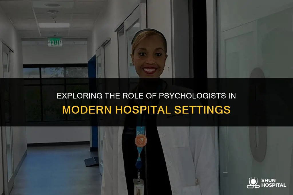 do hospitals keep psychologists on staff