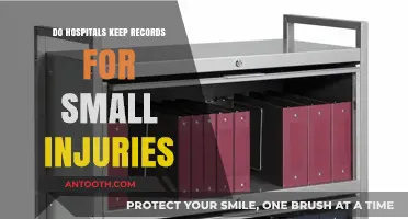 Hospitals Keep Records: Even for Small Injuries