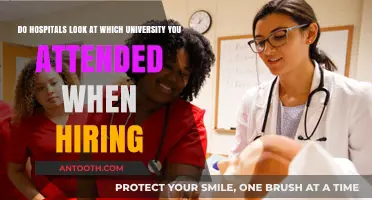Does Your University Matter for Hospital Hiring? Insights Revealed