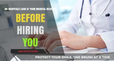 Hospitals and Pre-Employment Checks: Do Medical Records Matter?