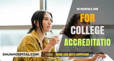 Do Hospitals Prioritize College Accreditation in Hiring Decisions?