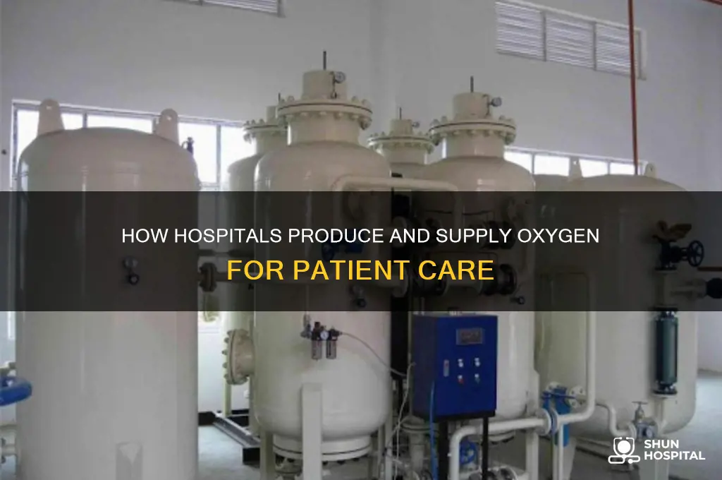 do hospitals make oxygen