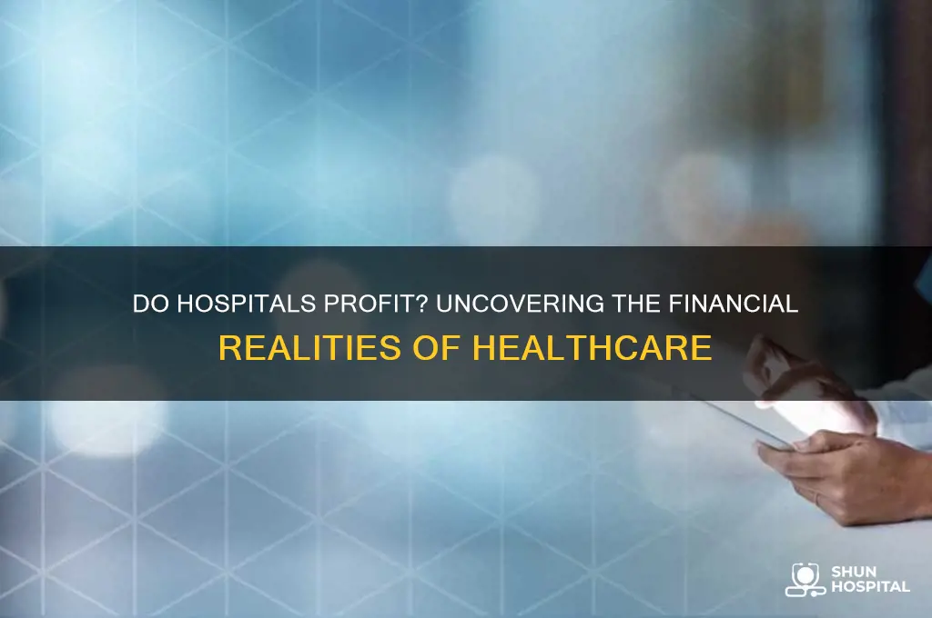 do hospitals make profit