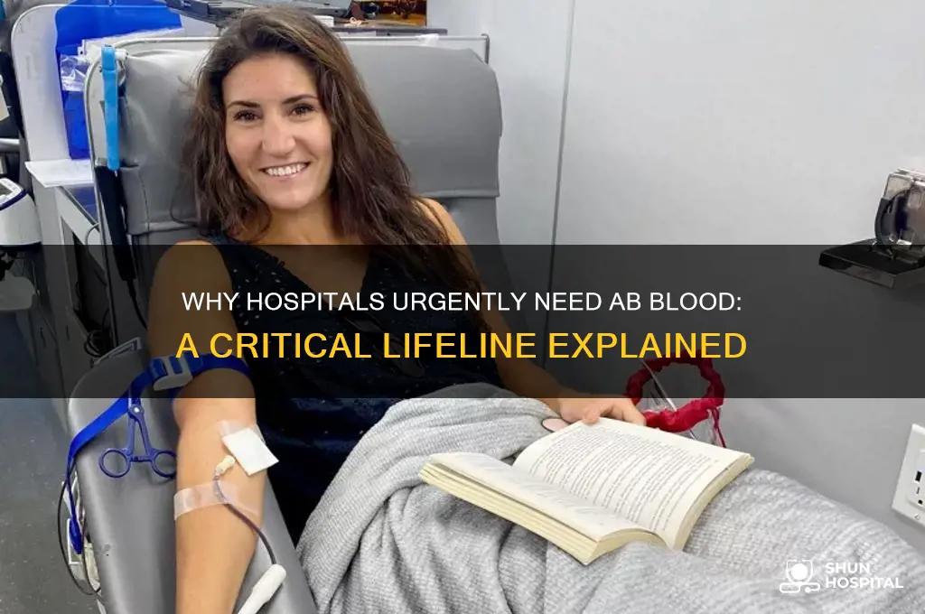 do hospitals need ab blood