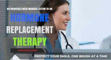 Do Hospitals Require Medical Letters for Hormone Replacement Therapy?