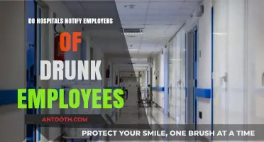 Hospitals' Duty: Drunk Employee Notification to Employers